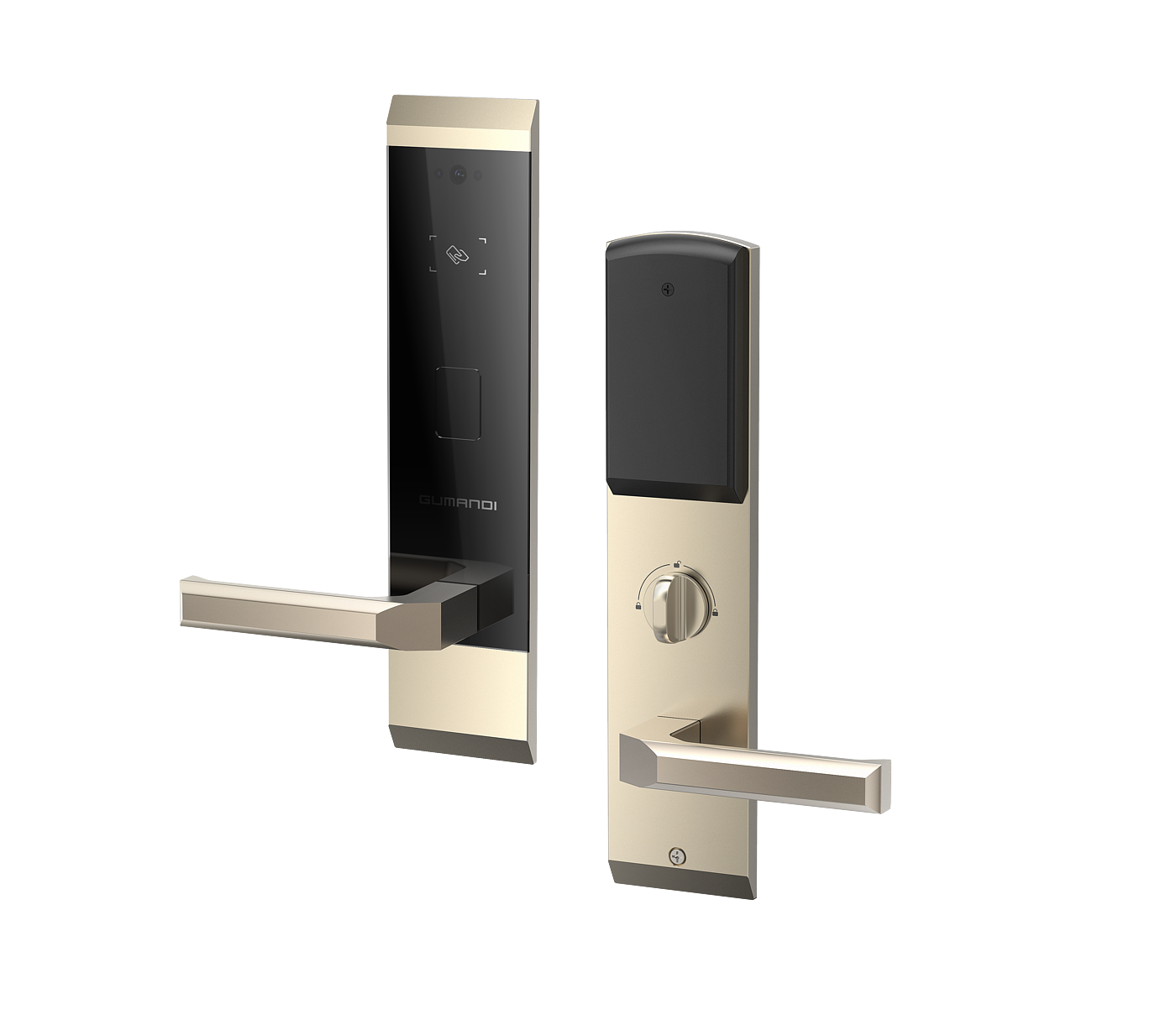 Product design, smart home, smart door lock, simple，