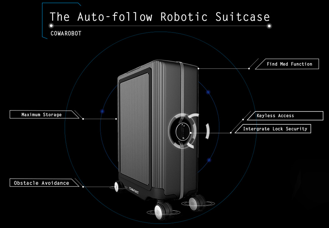 suitcase，intelligence，Cowa Robot，