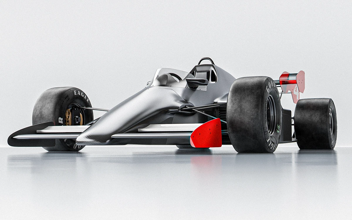mclaren，MP4/2-J，racing，speed，