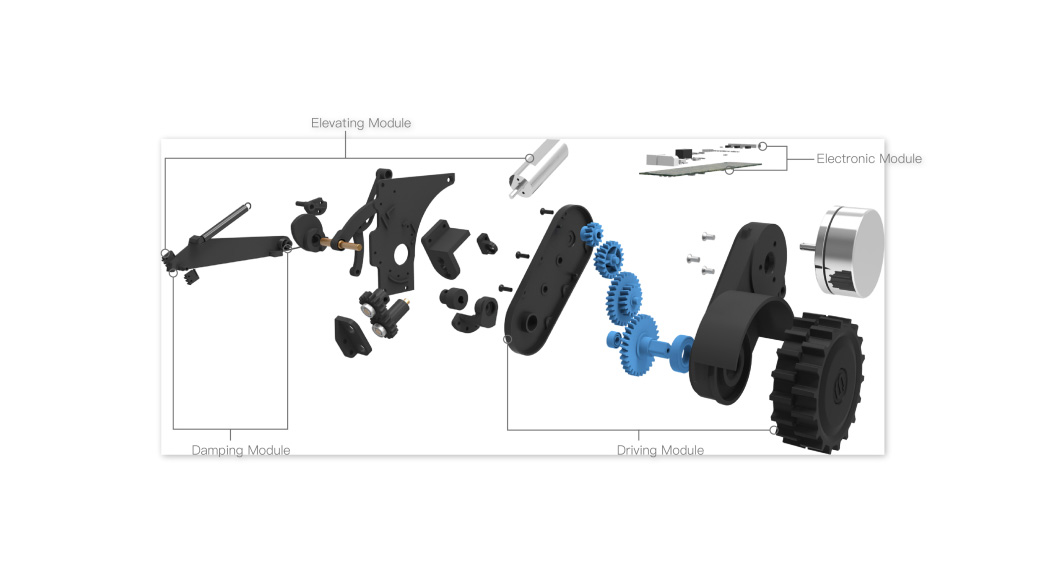 suitcase，intelligence，Cowa Robot，