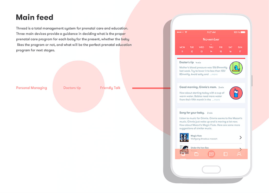 Mother and baby，Communication equipment，intelligence，