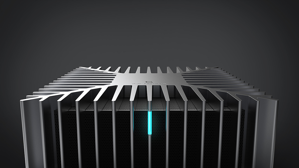 industrial design，computer，pc，intelligence，No fan，