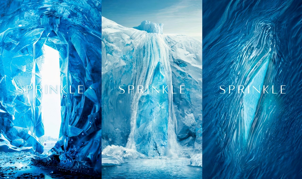 Sprinkle，bottle，packing design，Water bottle，