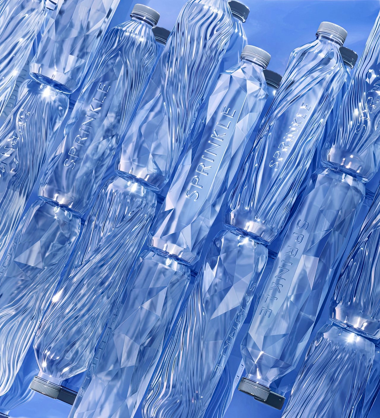 Sprinkle，bottle，packing design，Water bottle，