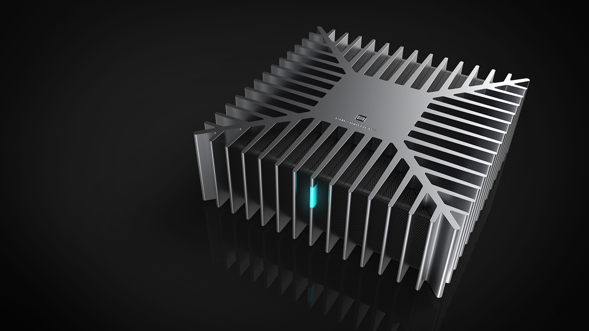 industrial design，computer，pc，intelligence，No fan，