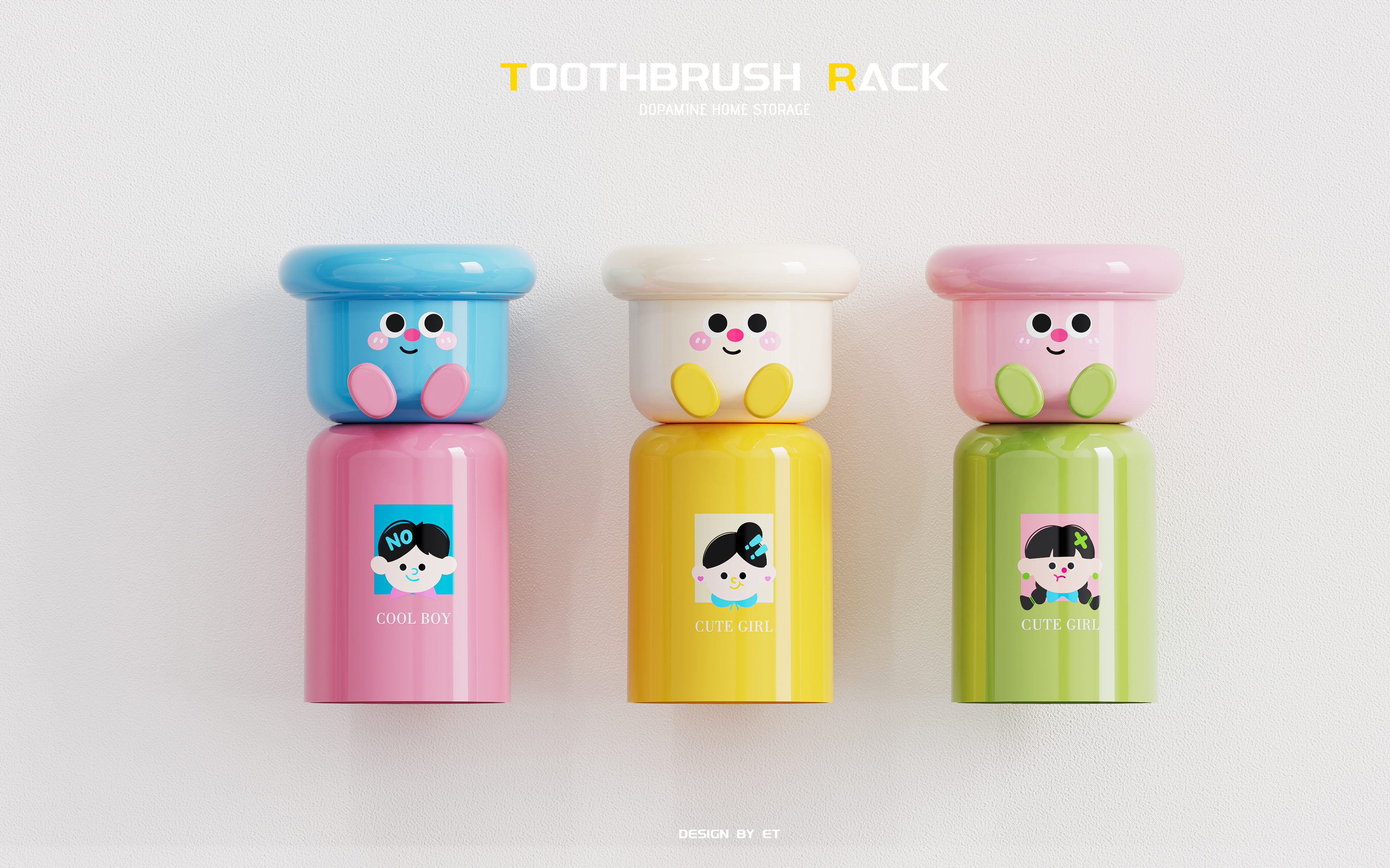 Mother and baby，Plastic，dopamine，Home storage，