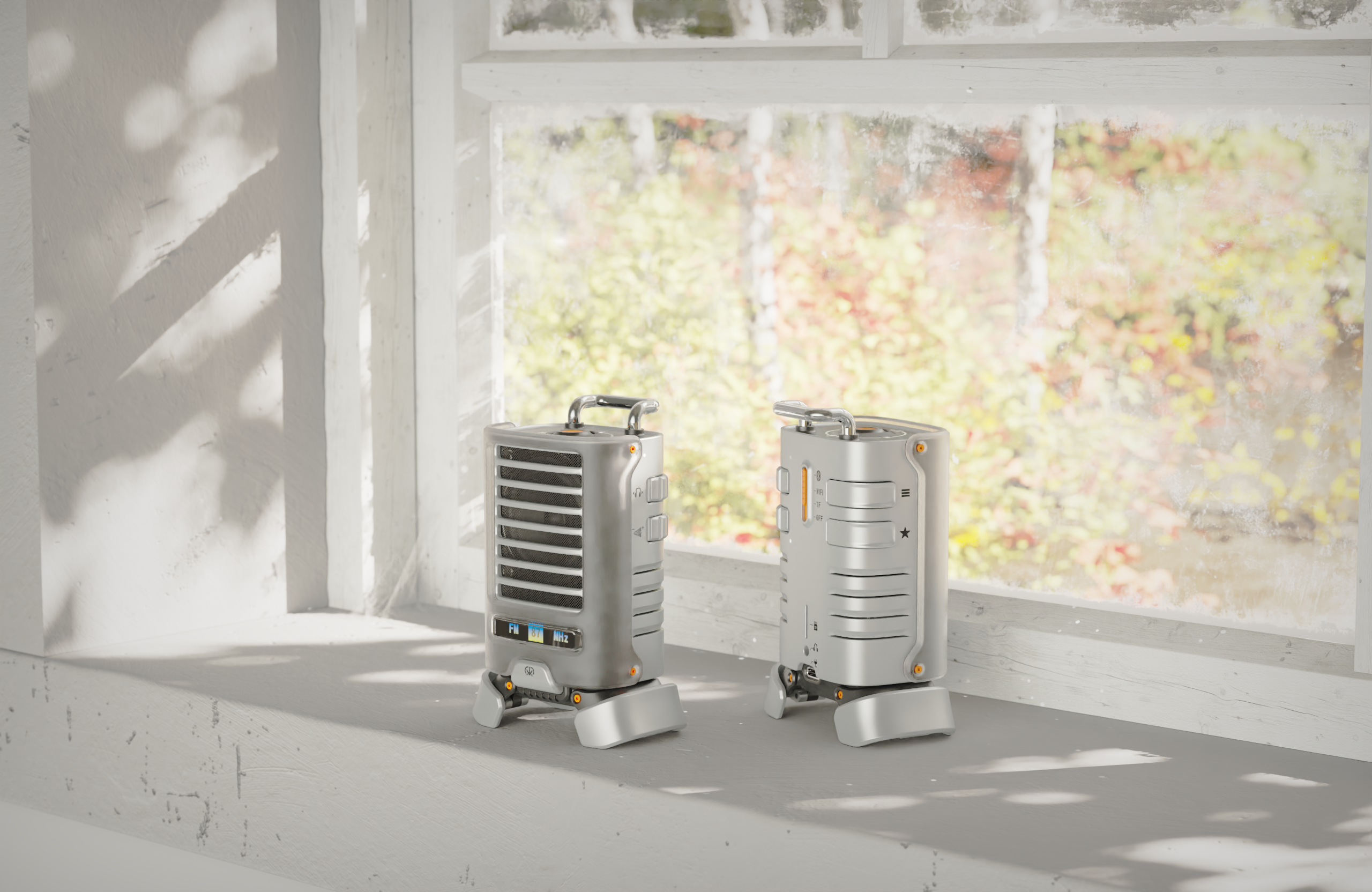 concept，radio，outdoors，