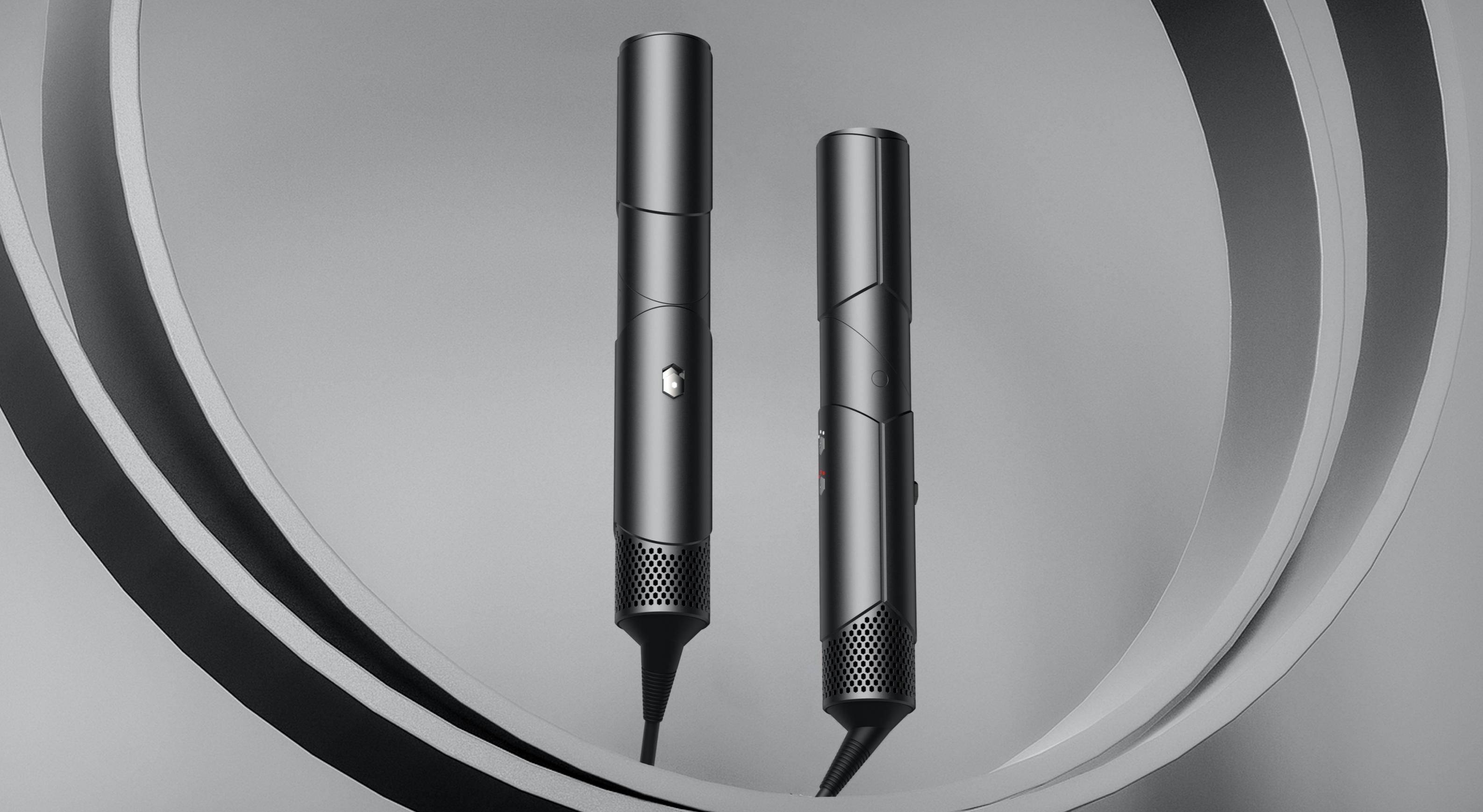 hair drier，Smart appliances，Creative design，Functional integration，Folding portable，Home，travel，Sense of science and technology，