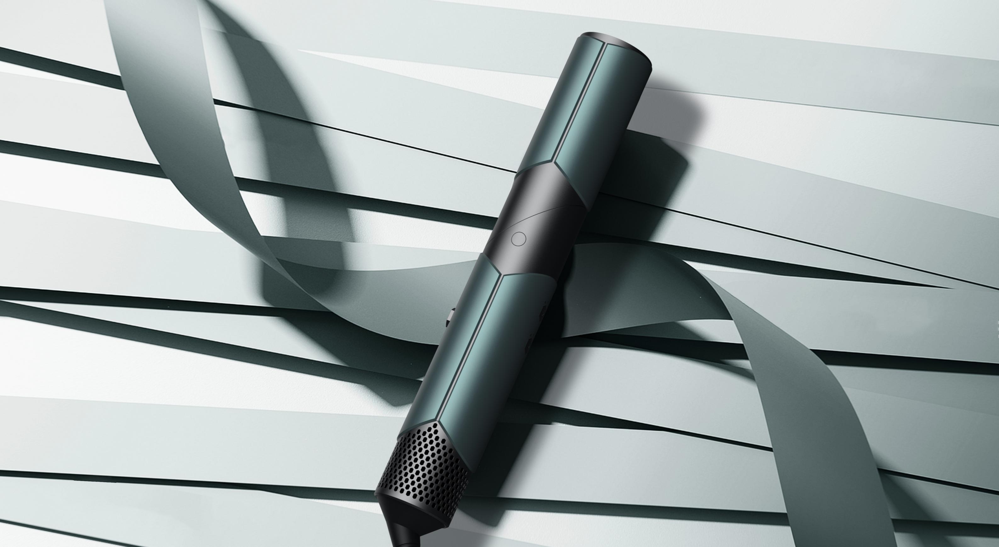 hair drier，Smart appliances，Creative design，Functional integration，Folding portable，Home，travel，Sense of science and technology，