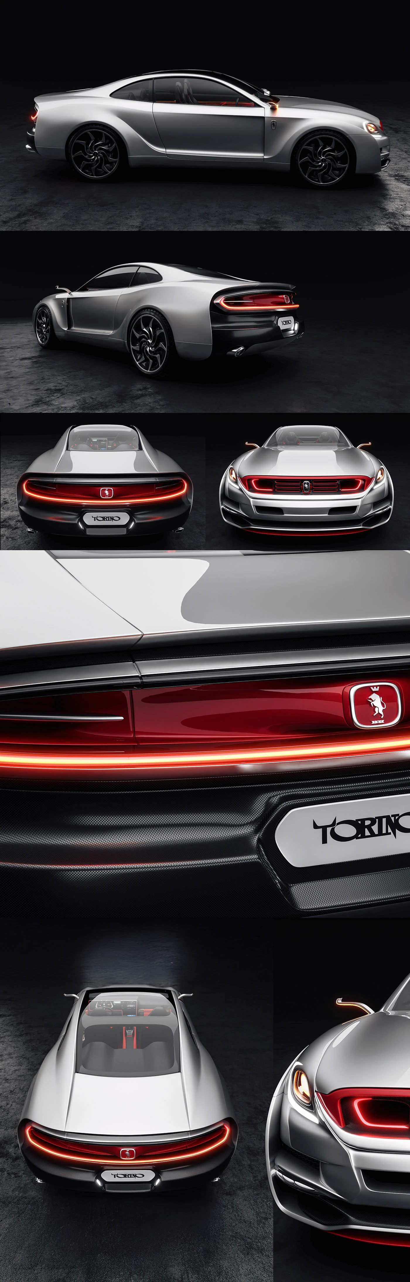 Torino ZX，Modern design，classic，Car，