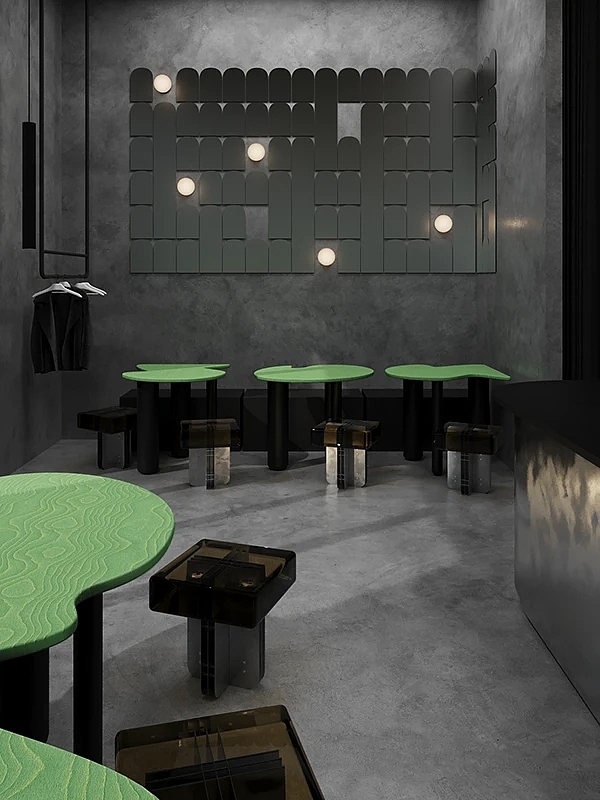interior，furniture design ，café，interior aesthetics，bar counter，