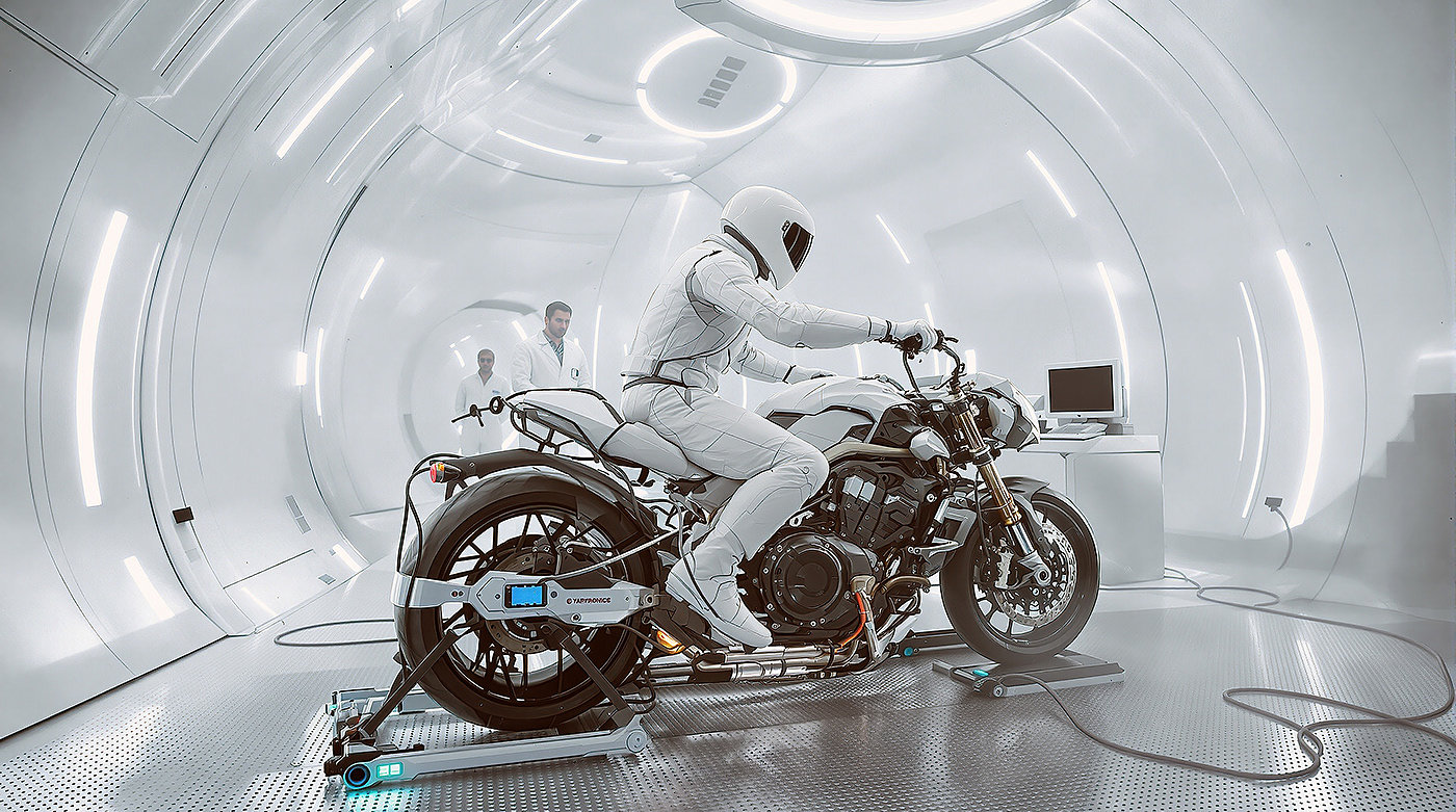 motorcycle，Magnetic adsorption，science fiction，Weapons Manufacturing，phantom，