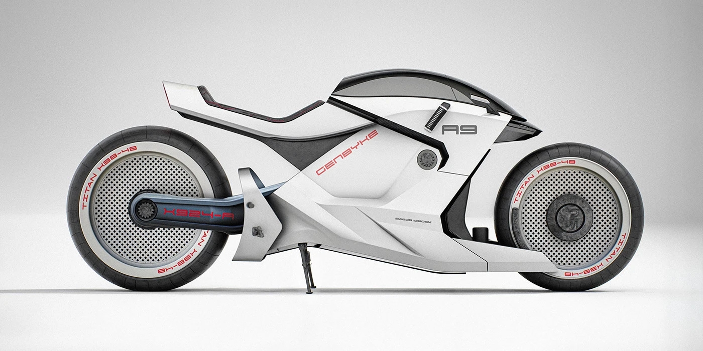 motorcycle，Magnetic adsorption，science fiction，Weapons Manufacturing，phantom，