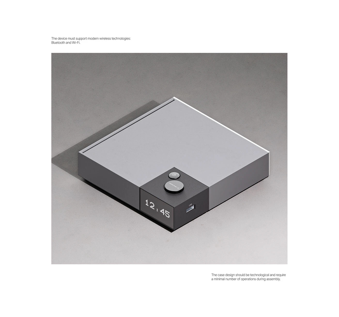 V1 TV Set-Top Box，Set top box，Remote control，Tricolor，Retro Design ，