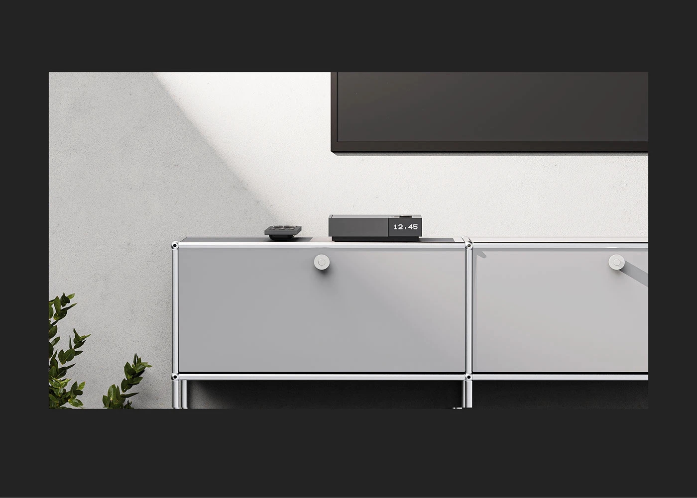 V1 TV Set-Top Box，Set top box，Remote control，Tricolor，Retro Design ，