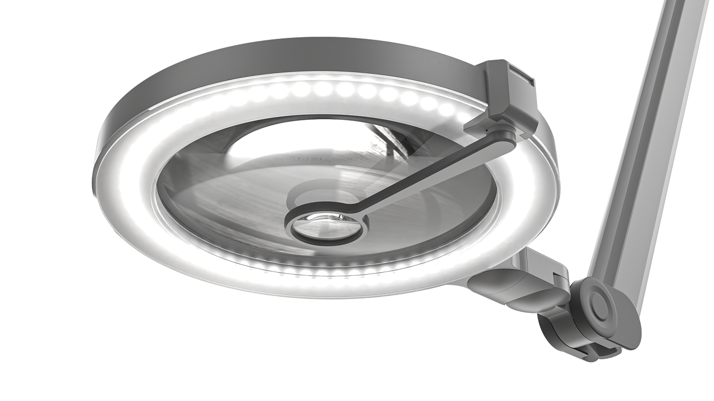 industrial design，medical apparatus and instruments，Creative design，Magnifying glass lamp design，Work light，