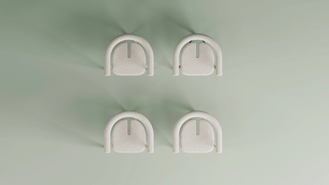 Stacker，chair，Provincial space，Dining chair，customization ，