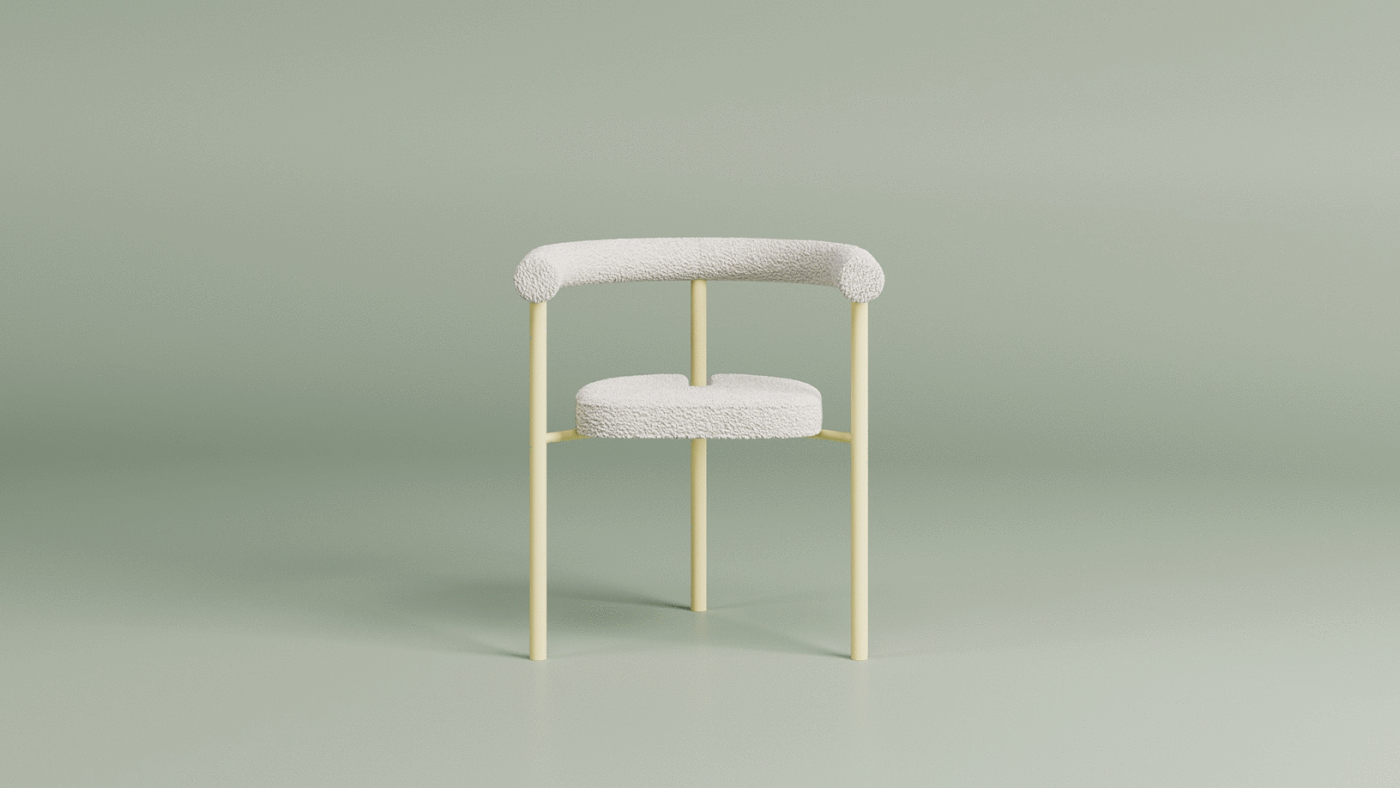 Stacker，chair，Provincial space，Dining chair，customization ，