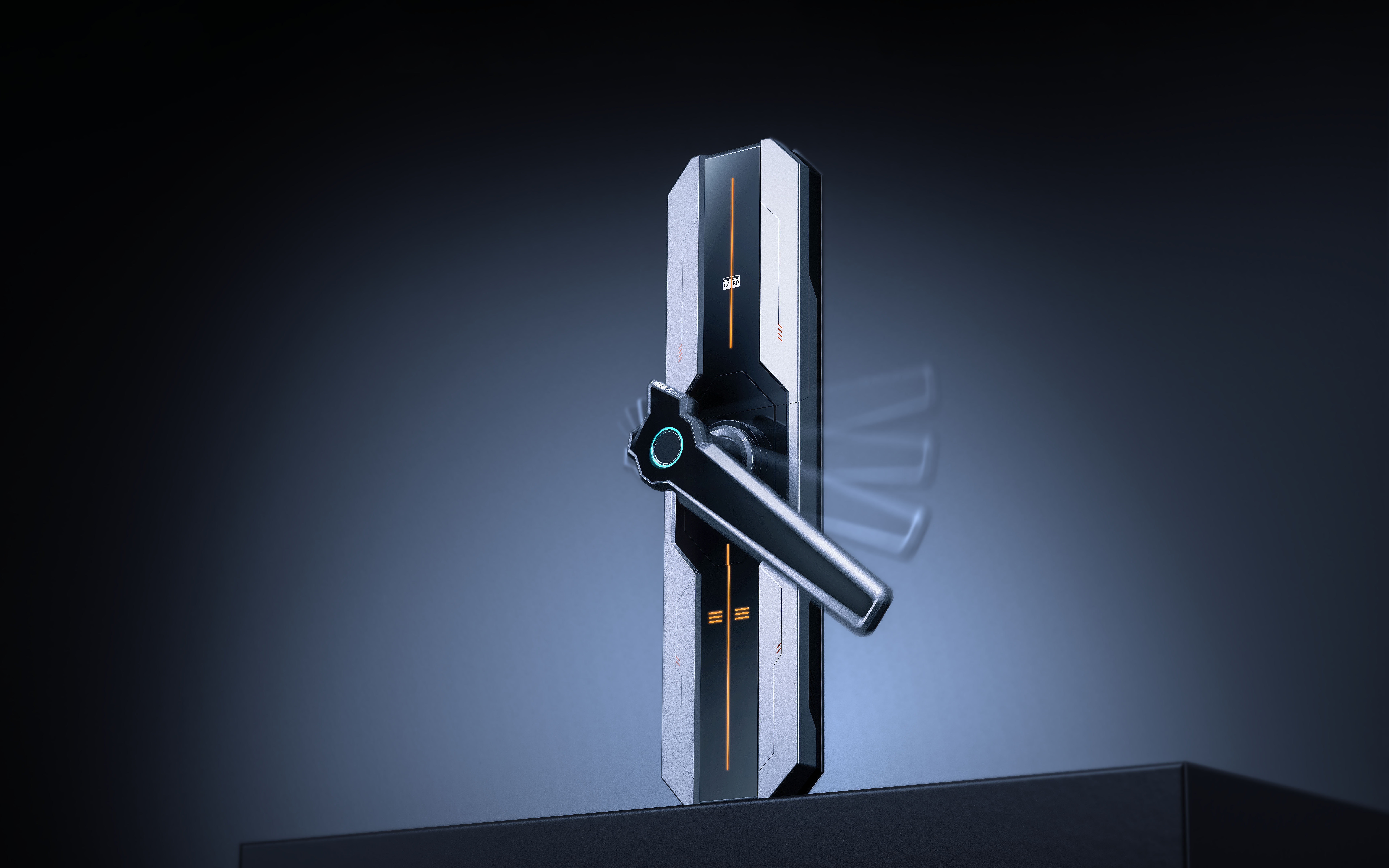 Intelligent door lock，