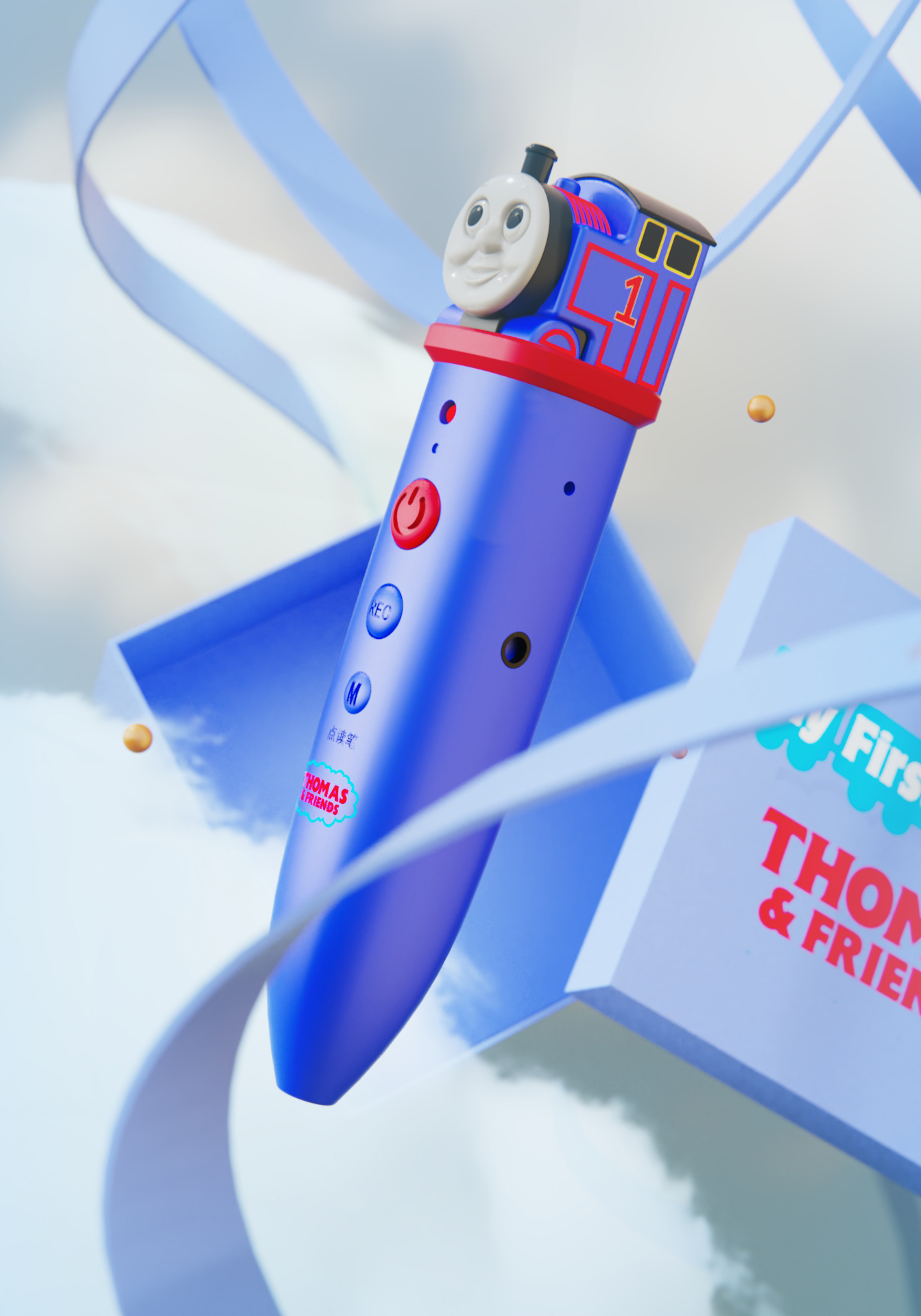 Point reading pen，Thomas Point Reading Pen，Thomas Train，small train，Children's Toys，Derivative design，Joint design，Joint Products，