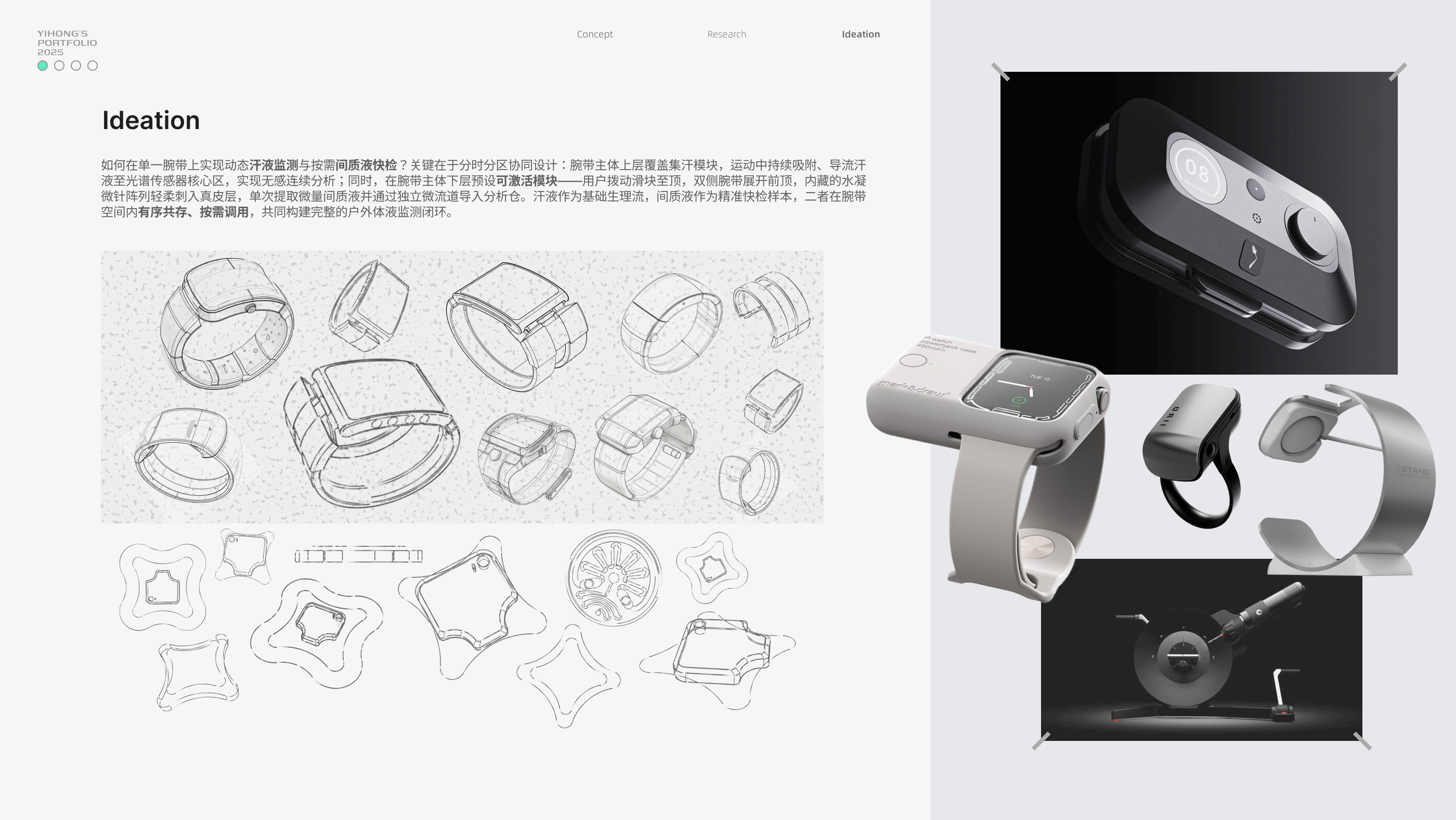 sample reels，industrial design，Internship，Bracelet，Desk lamp，vehicle，