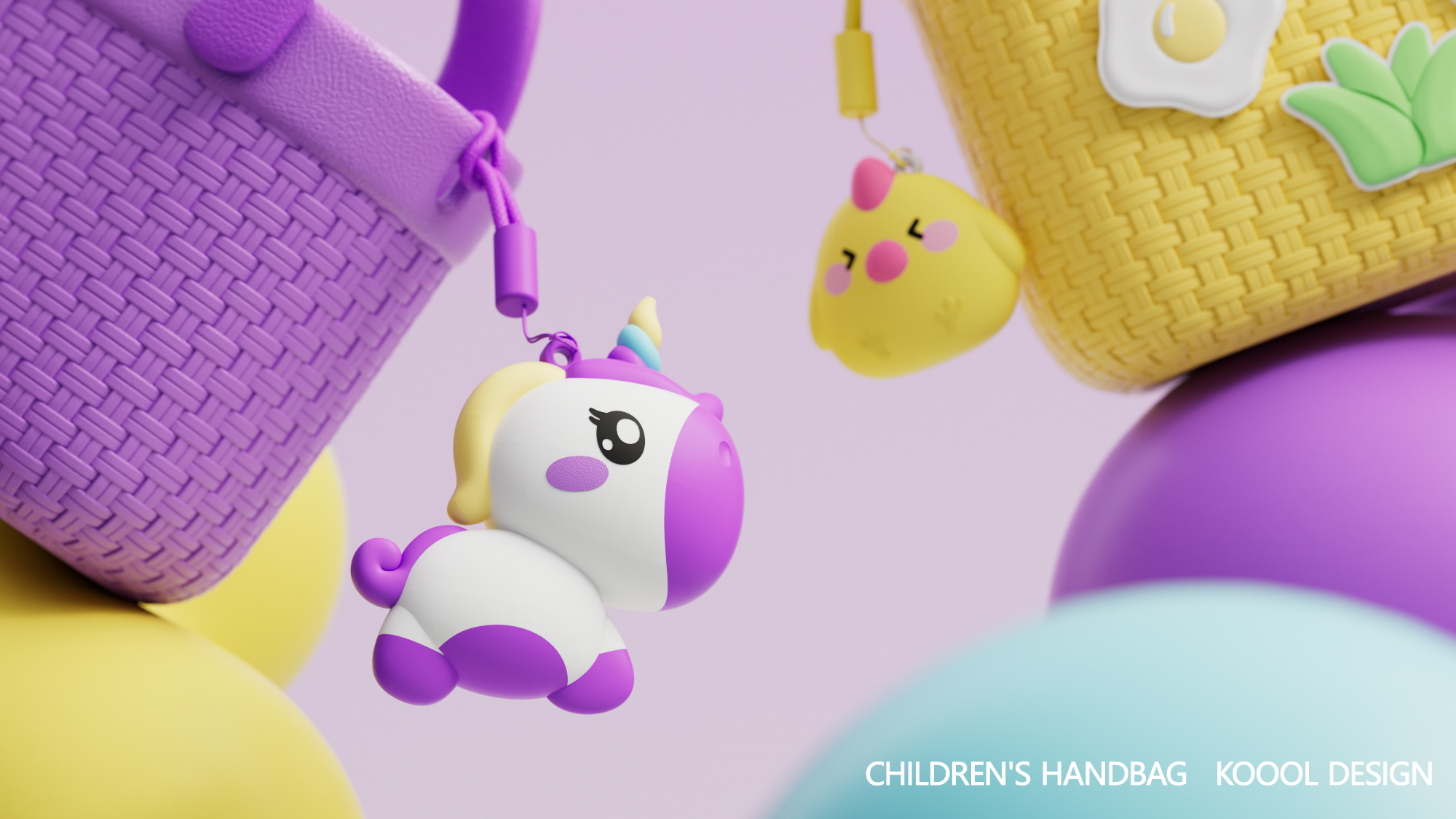 Children's Bags，Children's Backpack，Original design，Color matching，Cartoon，