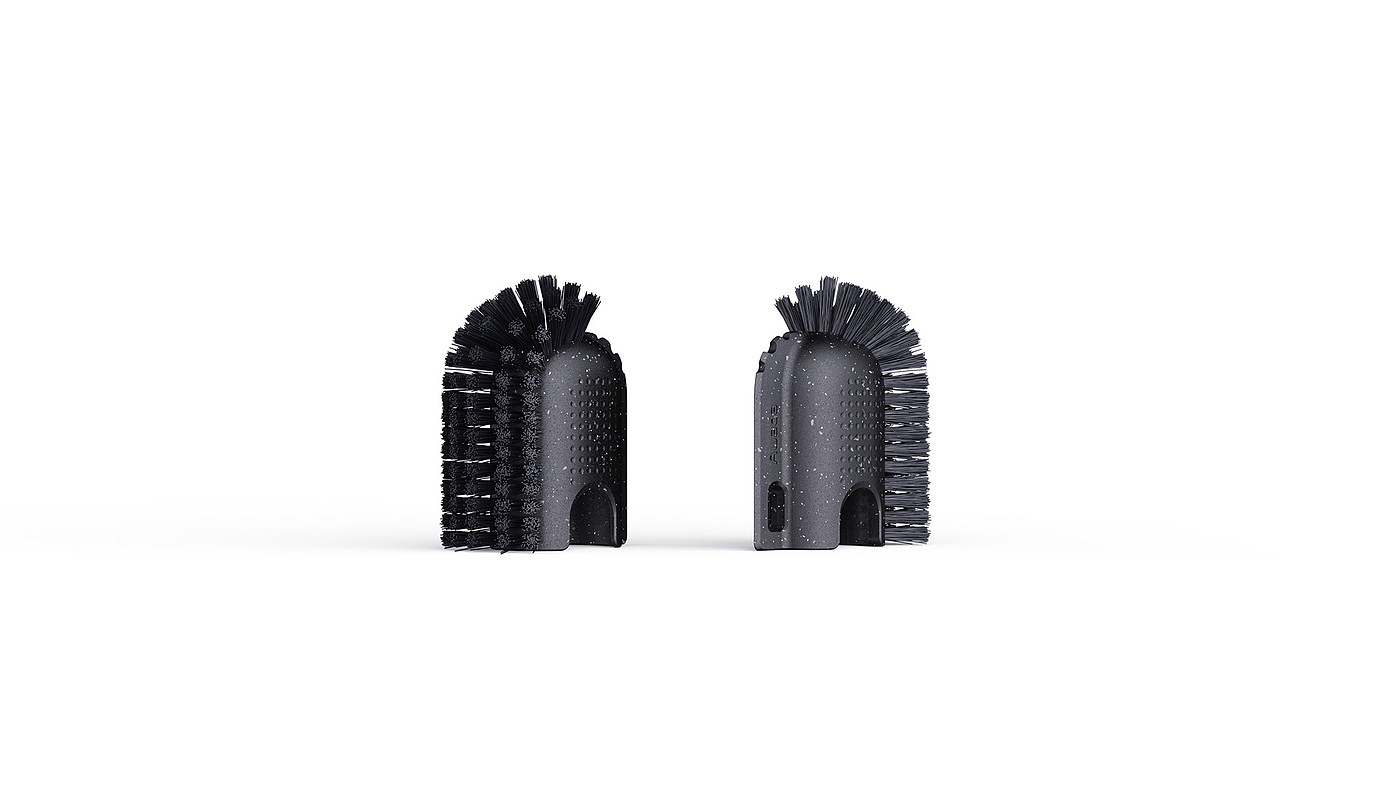 Product Design-Hiking-Camping-Tableware Cleaning Tools，