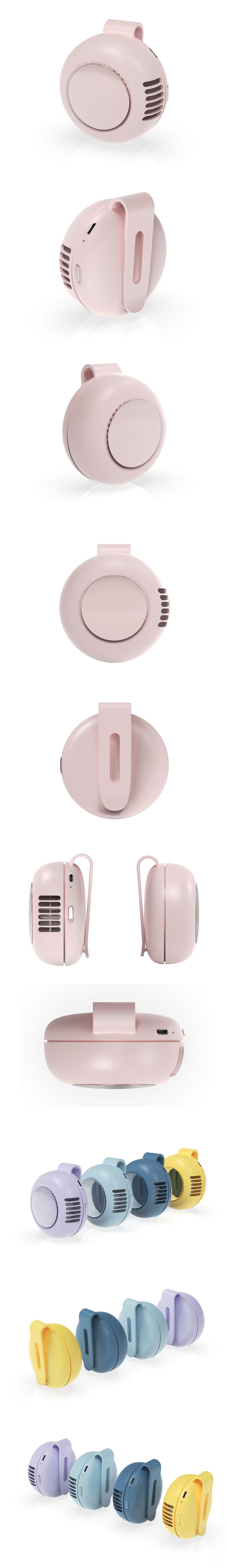 Collar Fan，Portable small fan，Portable mini fan，