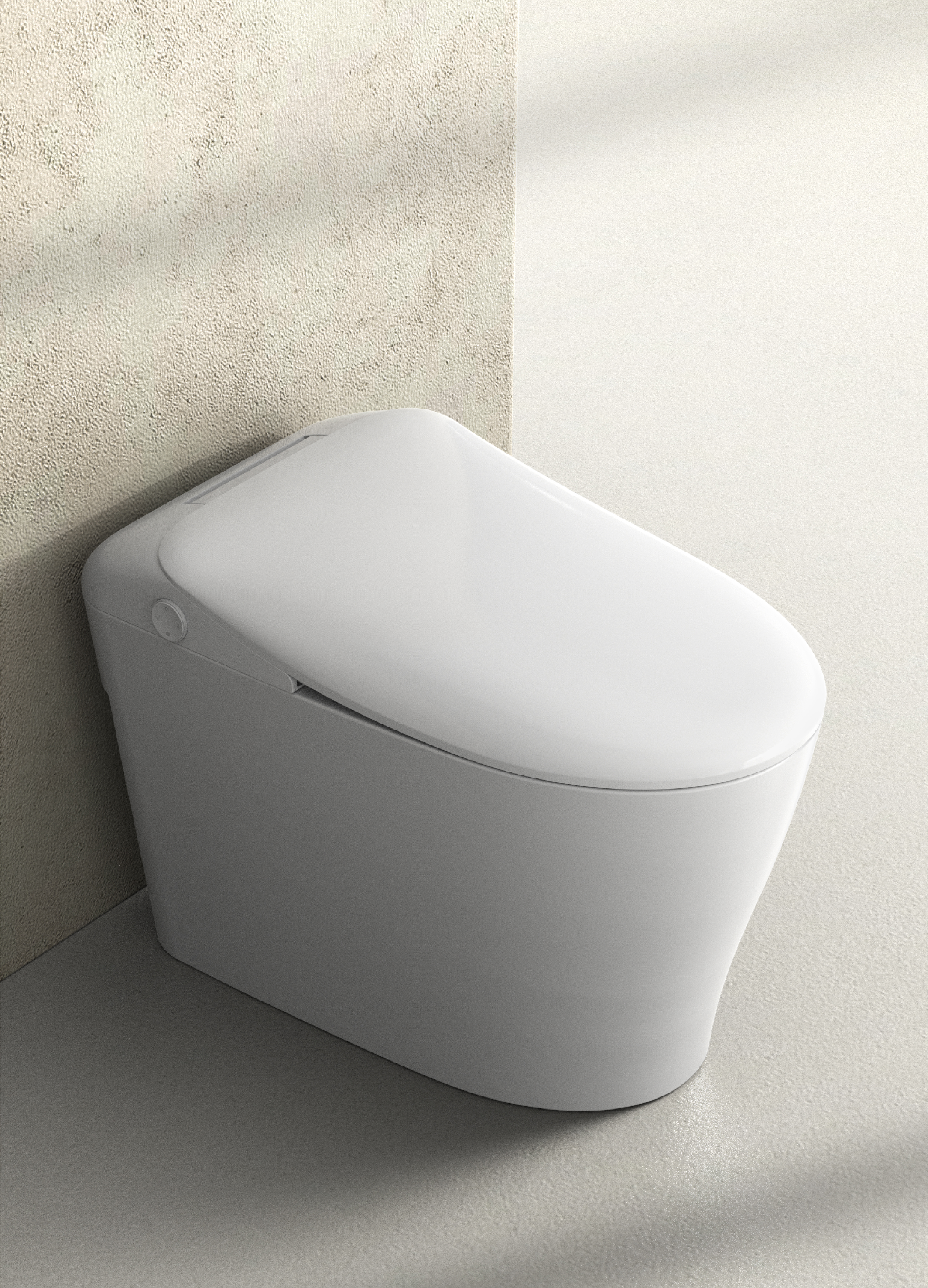 product design，industrial design，Intelligent toilet，Appearance design，Structural design，