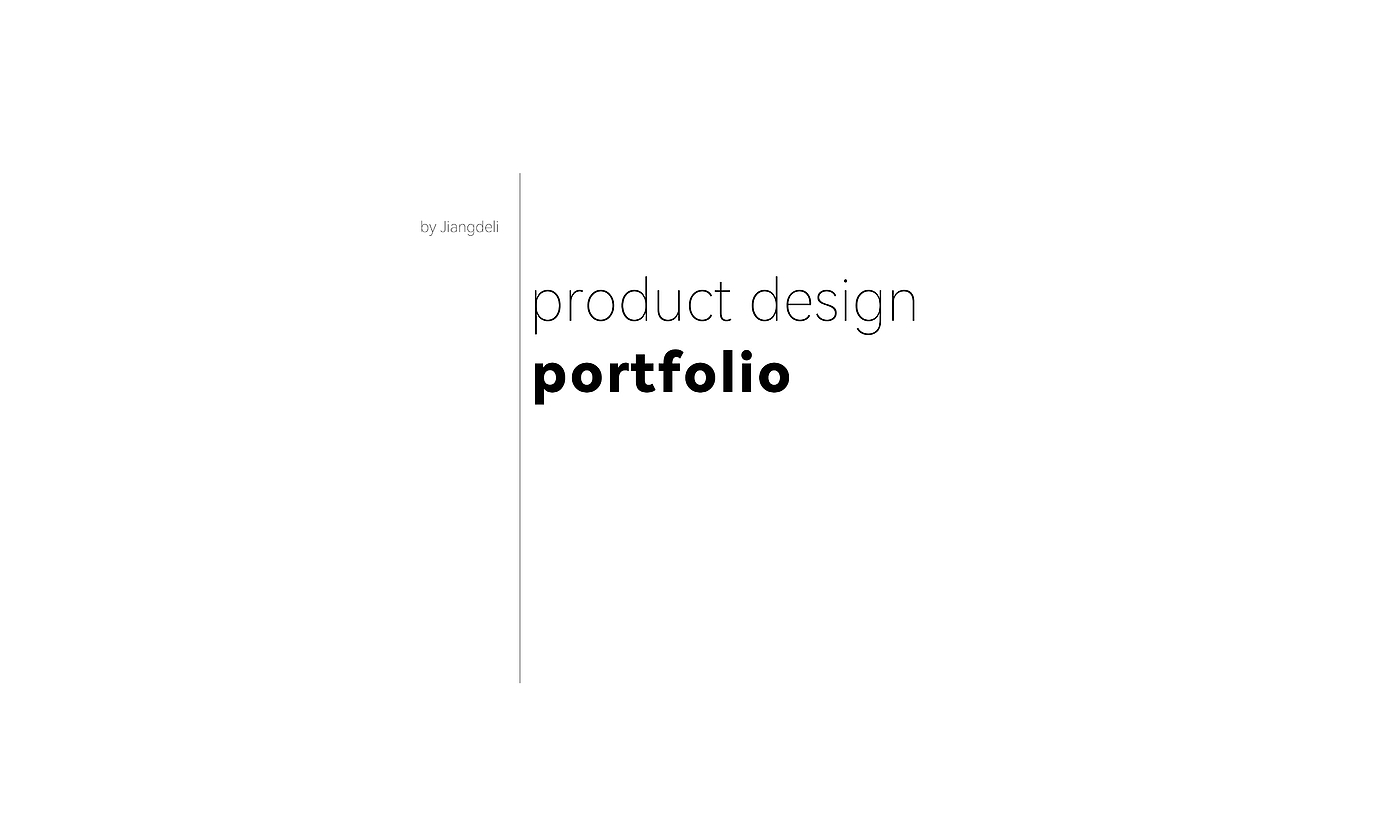 Product design collection，