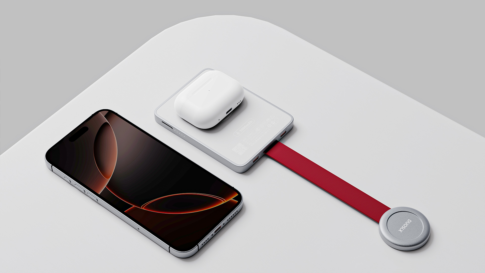 portable battery，Magnetic attraction，ultrathin，Portable，Multi-charge，