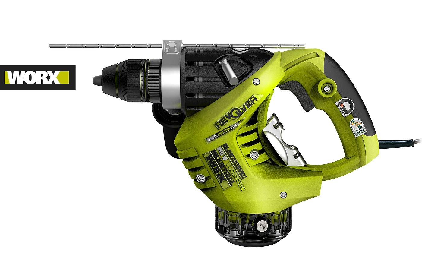 Rhinoceros，T-Spline，VSR，Grasshopper modeling，Keyshot rendering，Photoshop post processing，