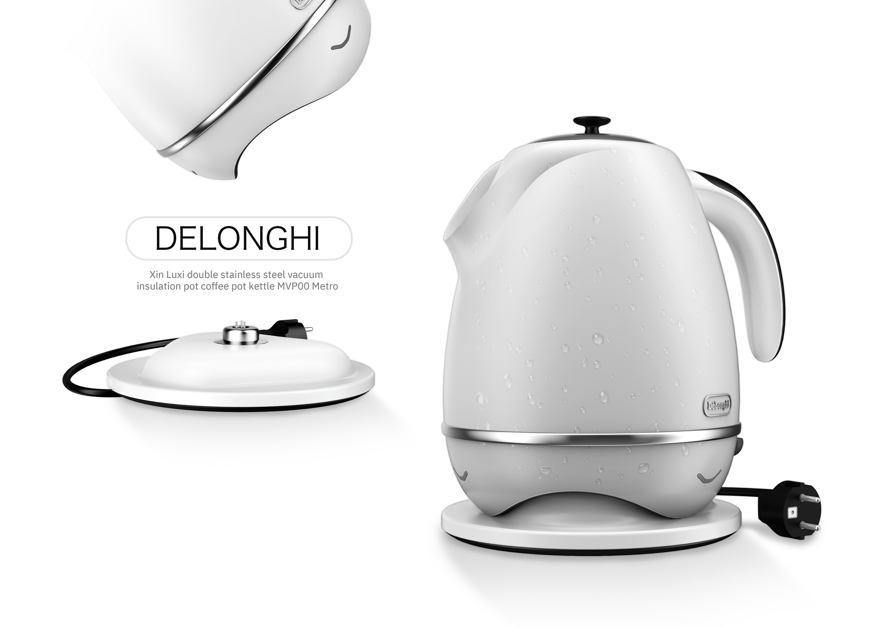 Rhinoceros，T-Spline，VSR，Grasshopper modeling，Keyshot rendering，Photoshop post processing，