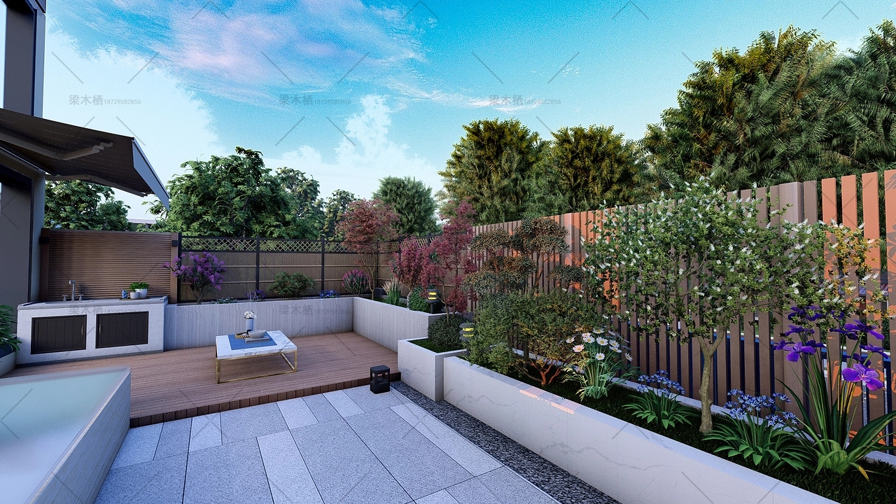 Xinyuan House Courtyard Design，