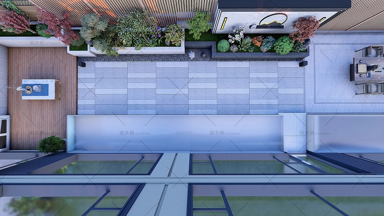 Xinyuan House Courtyard Design，