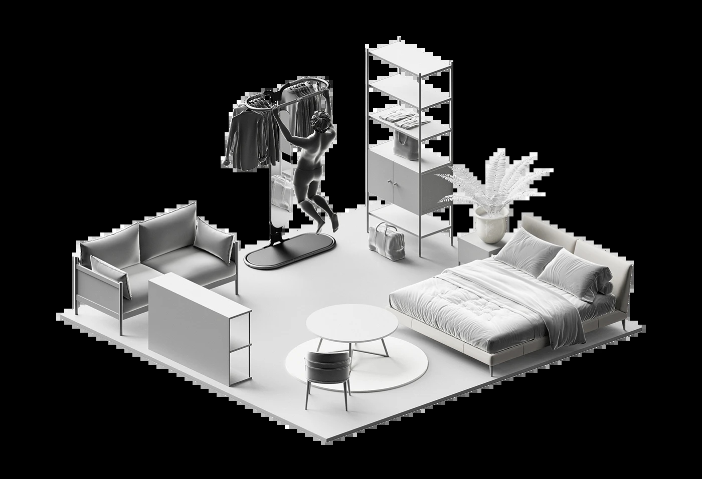 RAK，coat hanger，Fitness equipment，pull-up，