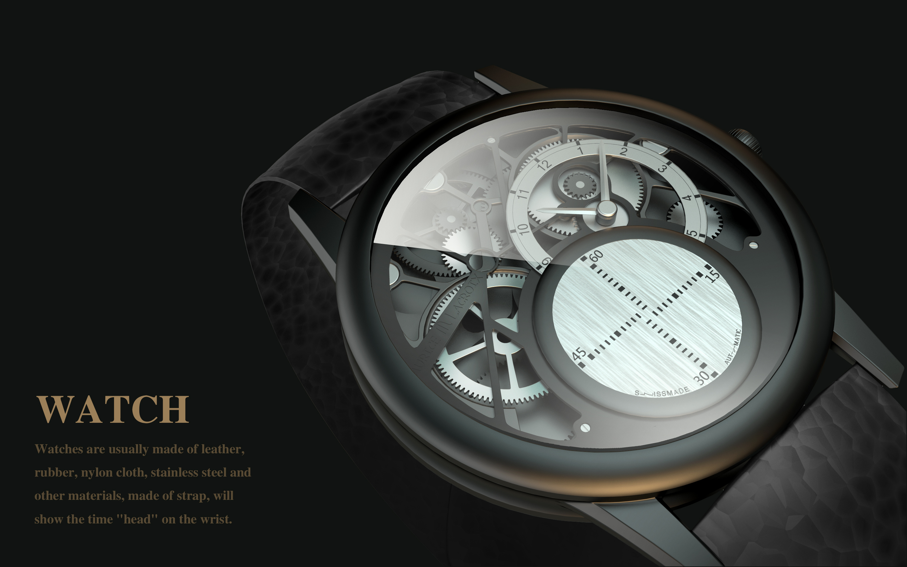 Rhinoceros，T-Spline，VSR，Grasshopper modeling，Keyshot rendering，Photoshop post processing，