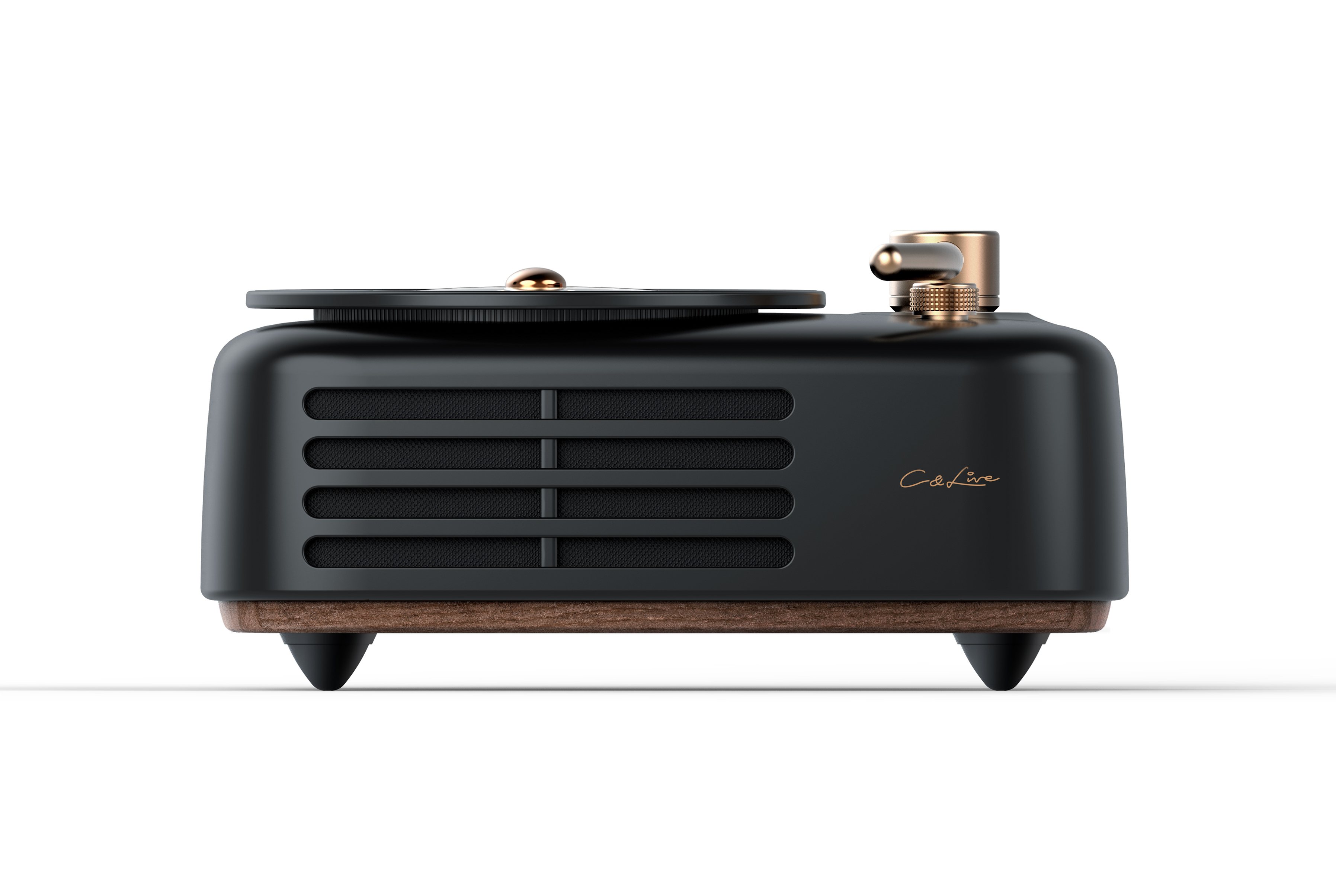 Black glue，jukebox，Bluetooth Speaker ，Mini speaker，Minor speaker，Retro Design ，