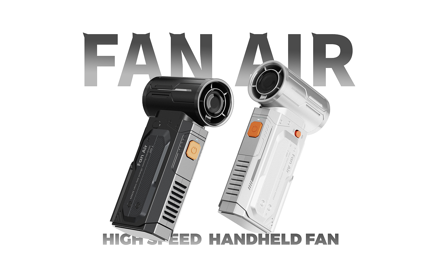 high speed fan，Mecha wind，Handheld fan，product design，