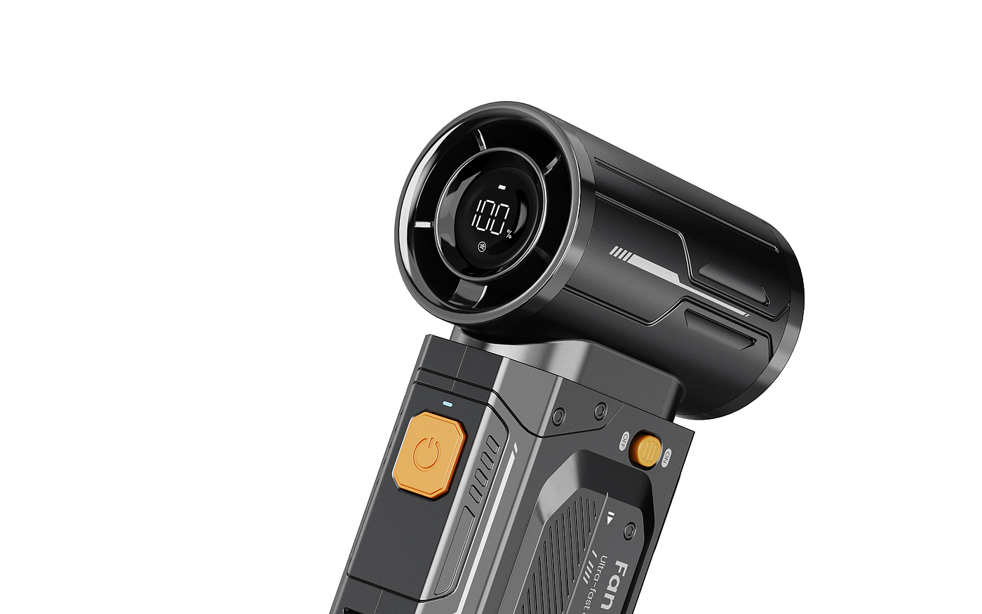 high speed fan，Mecha wind，Handheld fan，product design，