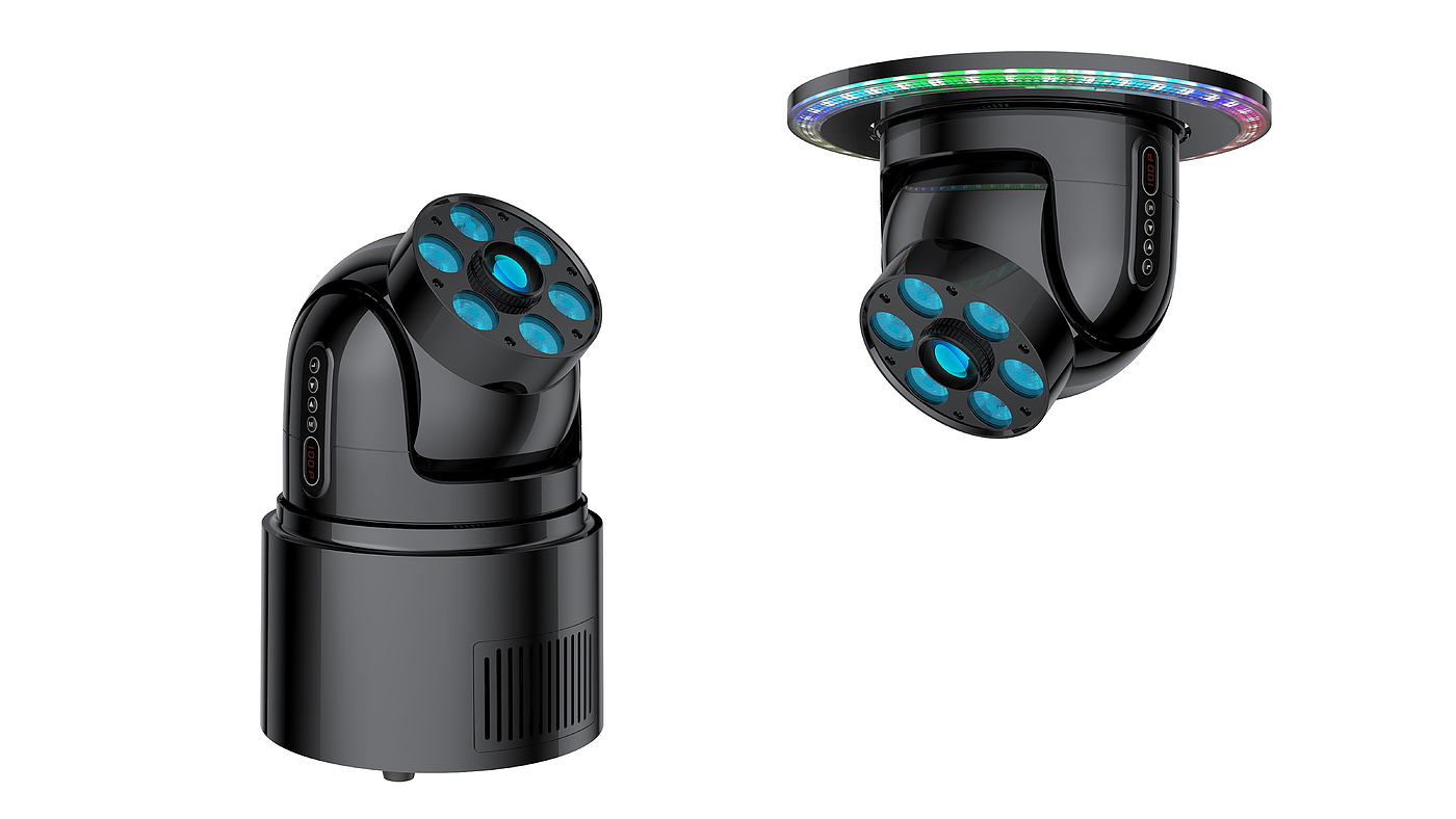 Product design, stage lighting equipment，