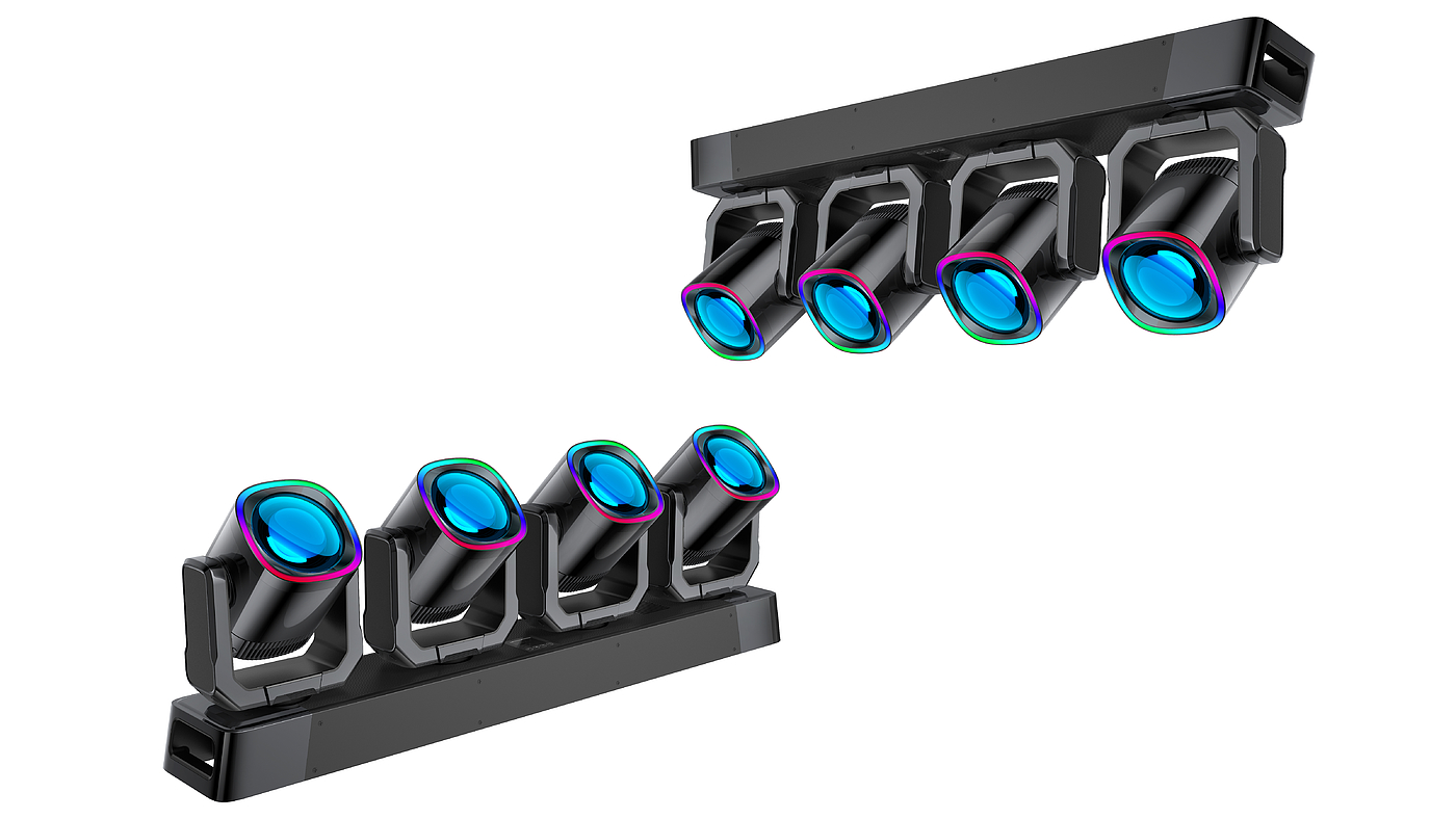 Product design, stage lighting equipment，
