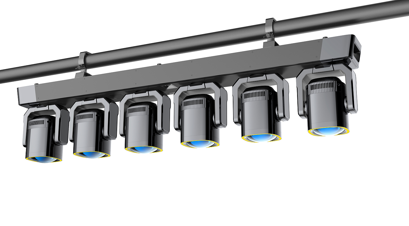 Product design, stage lighting equipment，