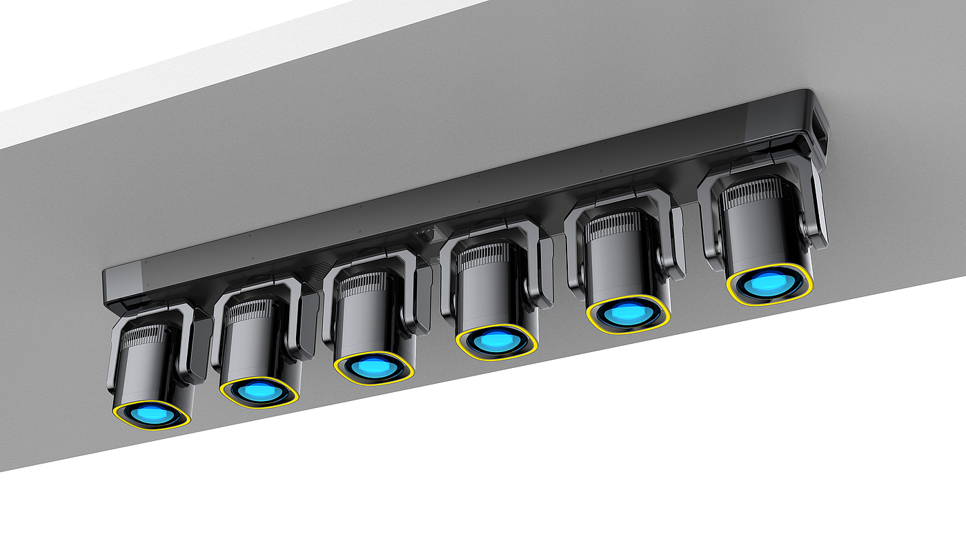 Product design, stage lighting equipment，