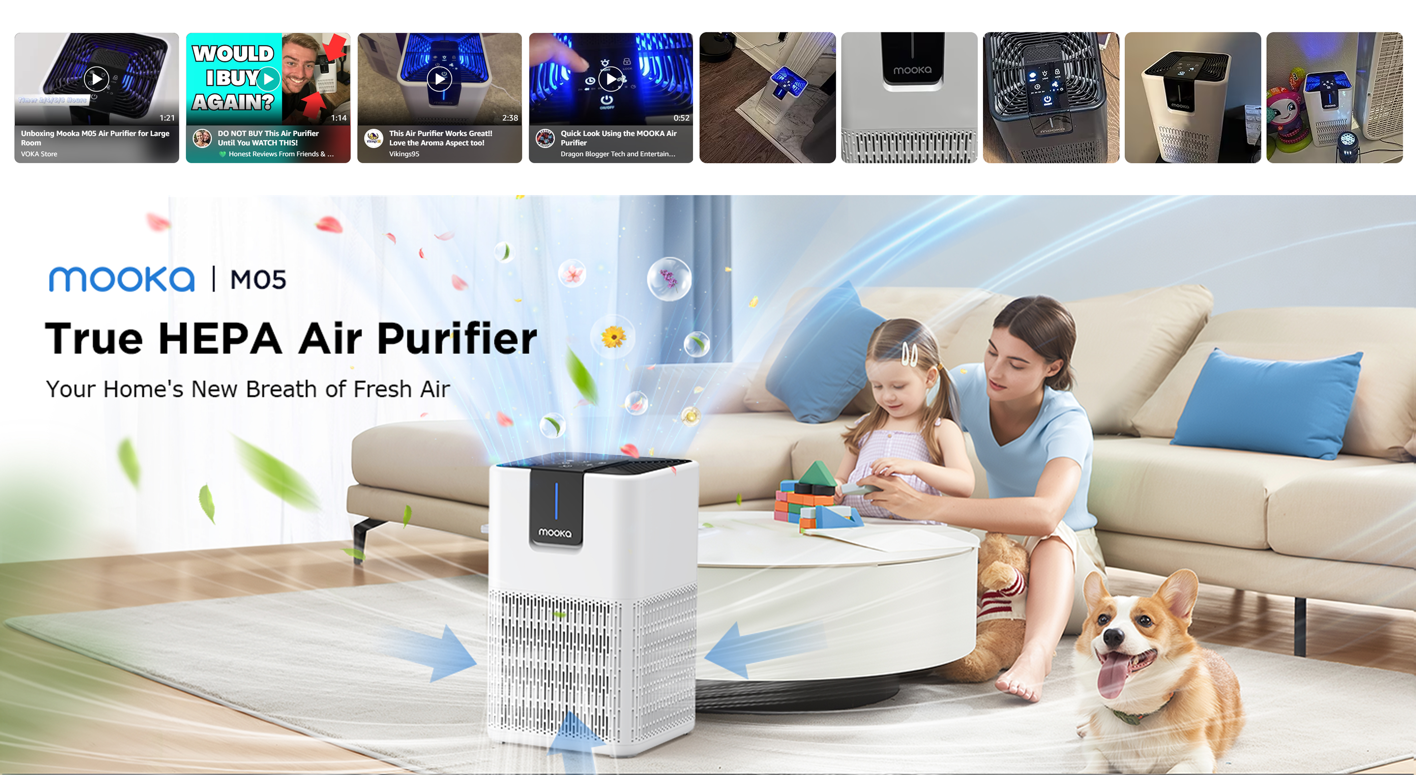 air cleaner，Smart appliances，Aromatherapy function，small home appliances，Lightweight，Efficient filtration，Pet family，sample reels，