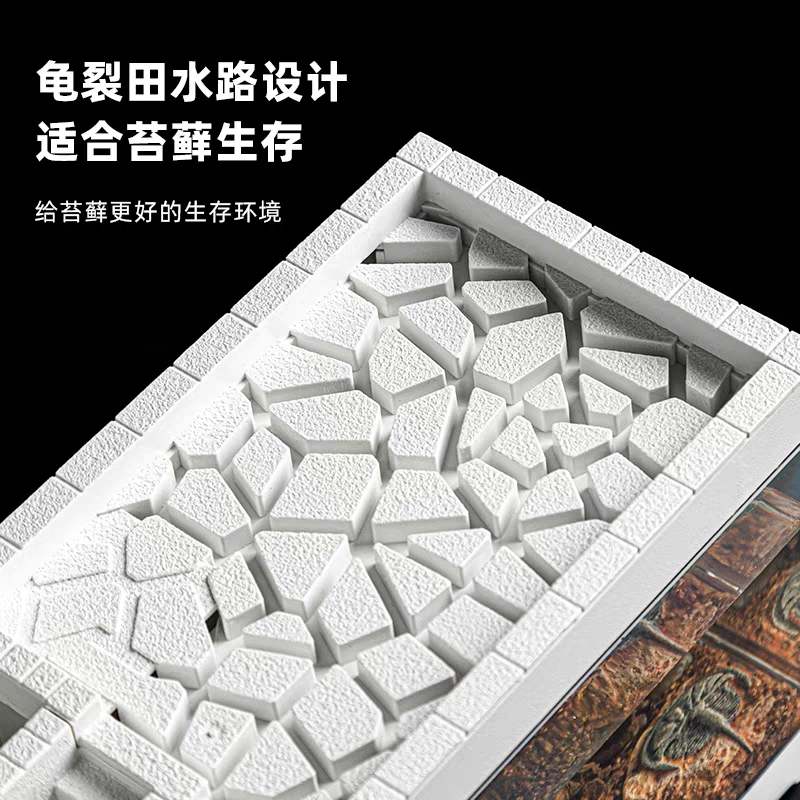 Desktop fish tank, filter integrated fish tank, ecological small fish tank，