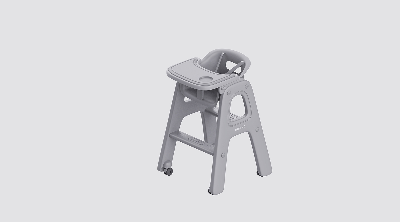 High chair ，product design，