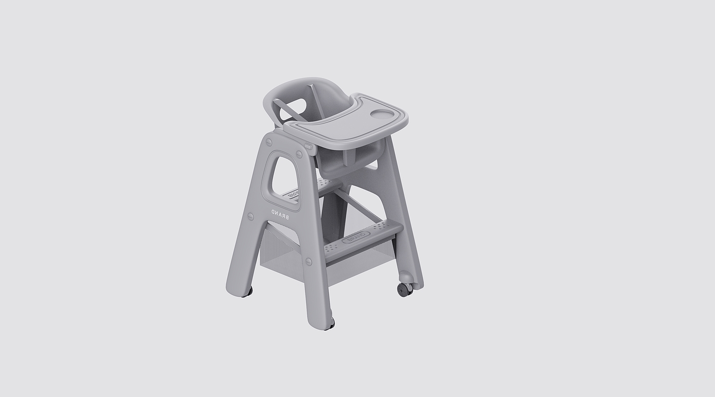 High chair ，product design，
