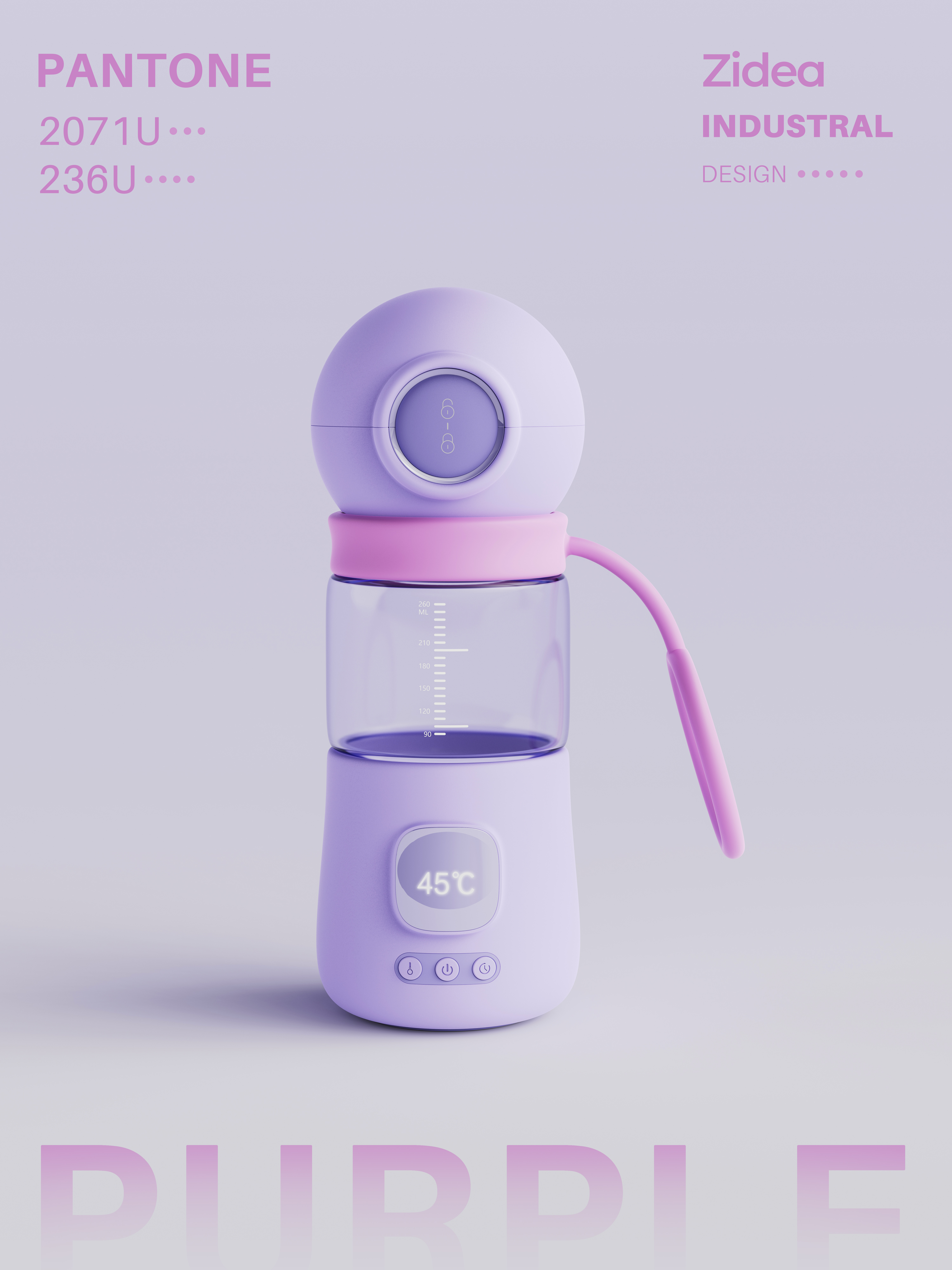 feeding bottle，Hot milk，heating，lovely，