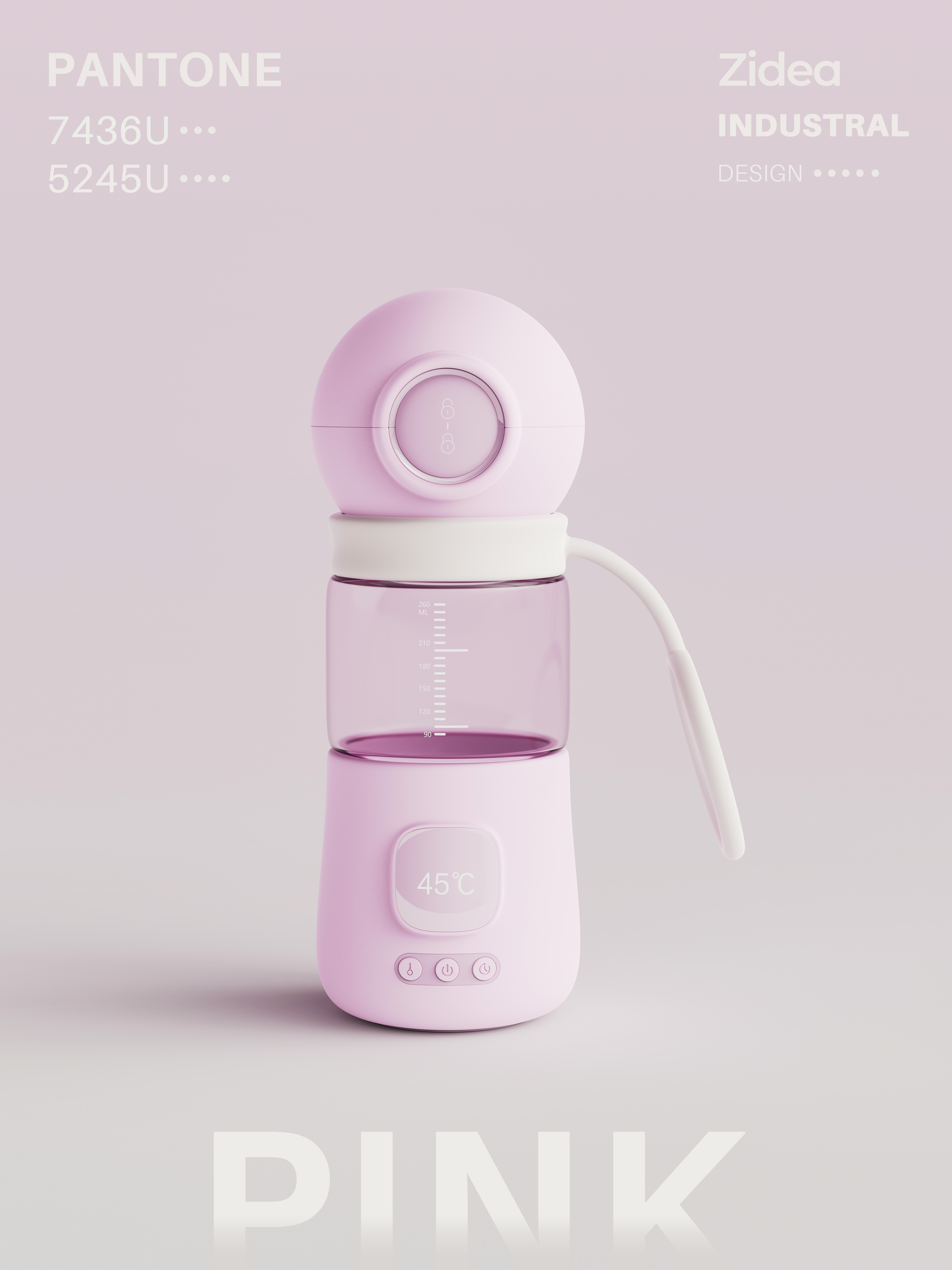 feeding bottle，Hot milk，heating，lovely，